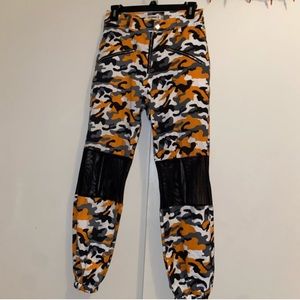 Camo jogger pants